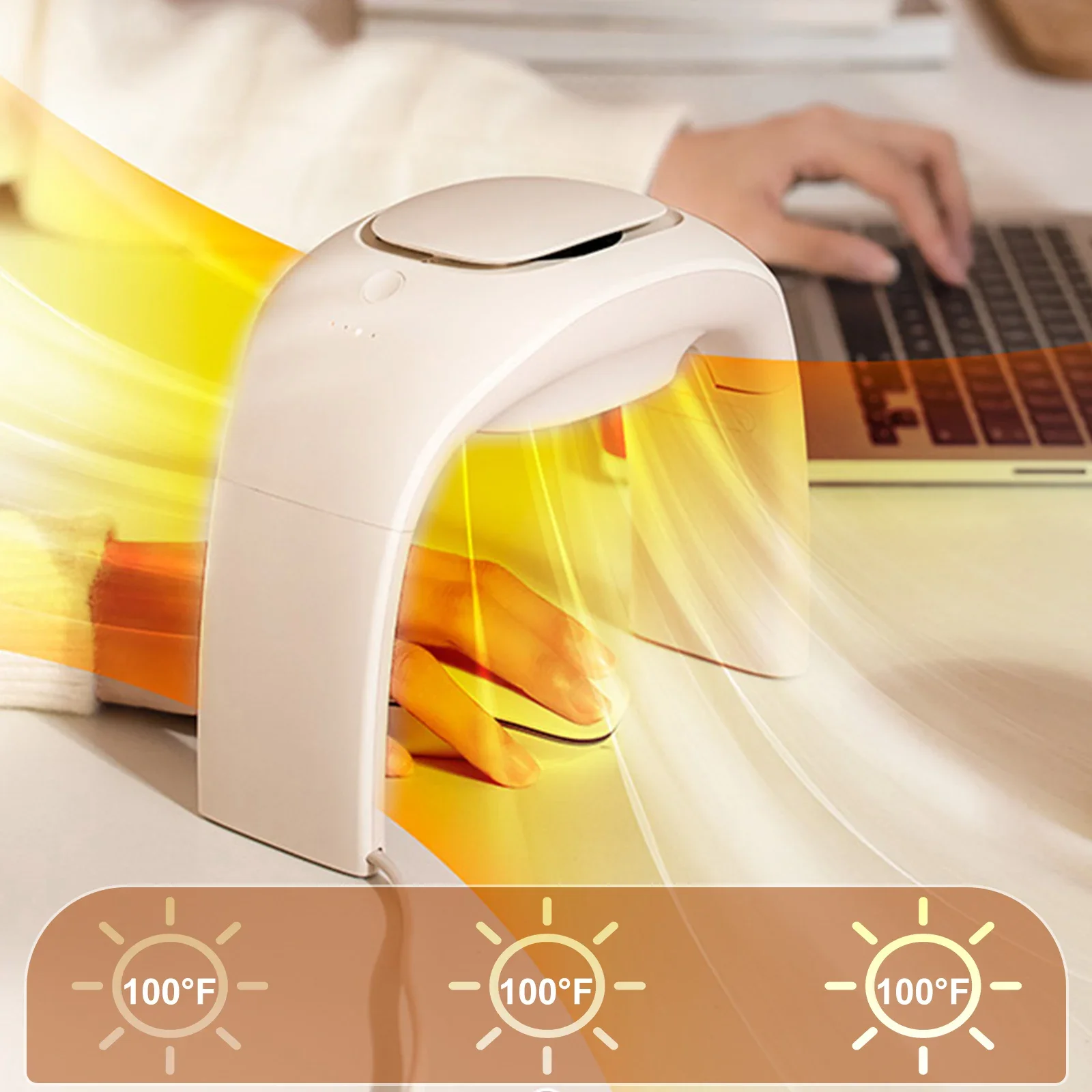 Office Tech For Home - Eary Taşınabilir Kışlık Fare Şeklinde El