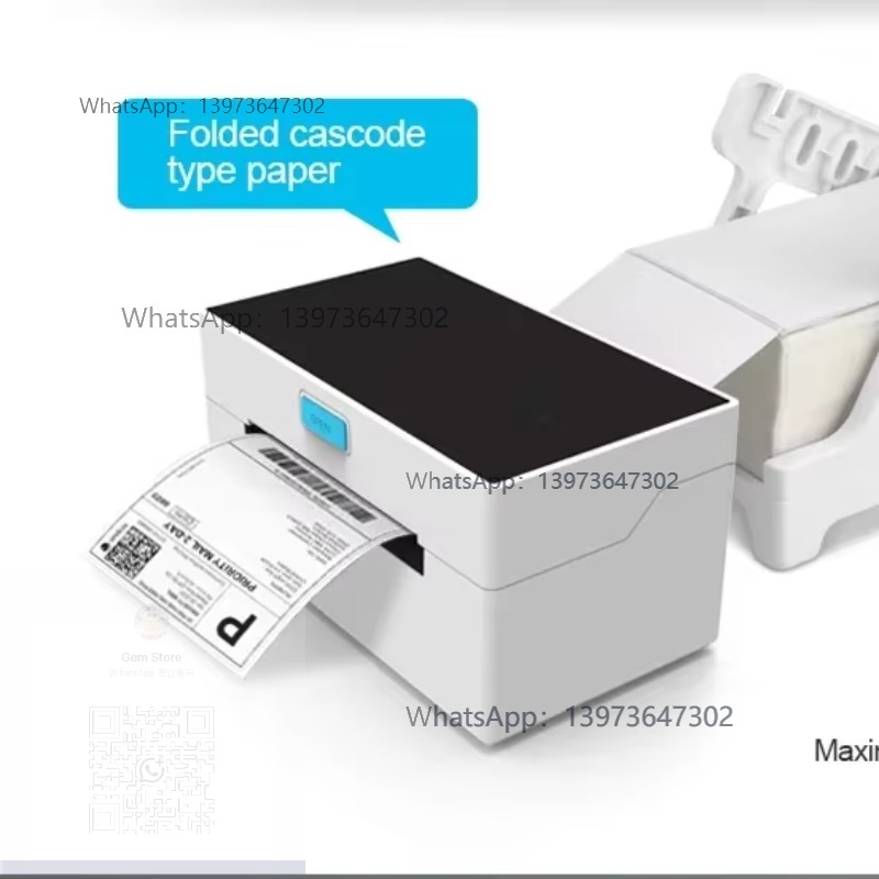 Label Printer Thermal - 3 inç 80mm Kablosuz USB Termal