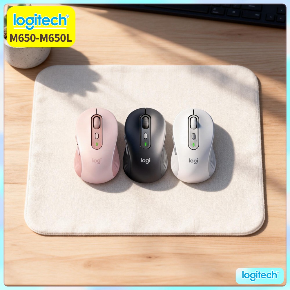 Office Tech For Home - Logitech M650/M650L Signature Mouse - Kablosuz,