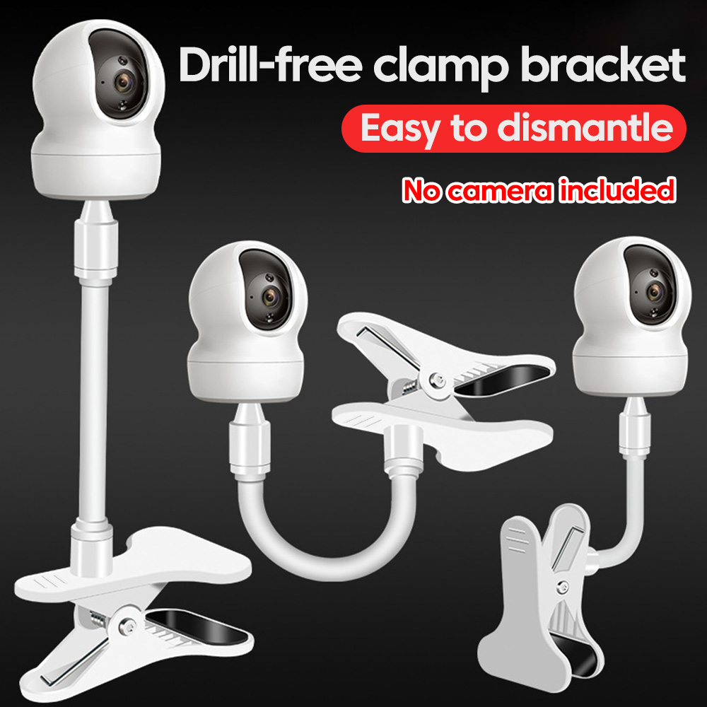 Webcam Stand Clip - Taşınabilir Esnek Kamera Kelepçe Montajı Bebek