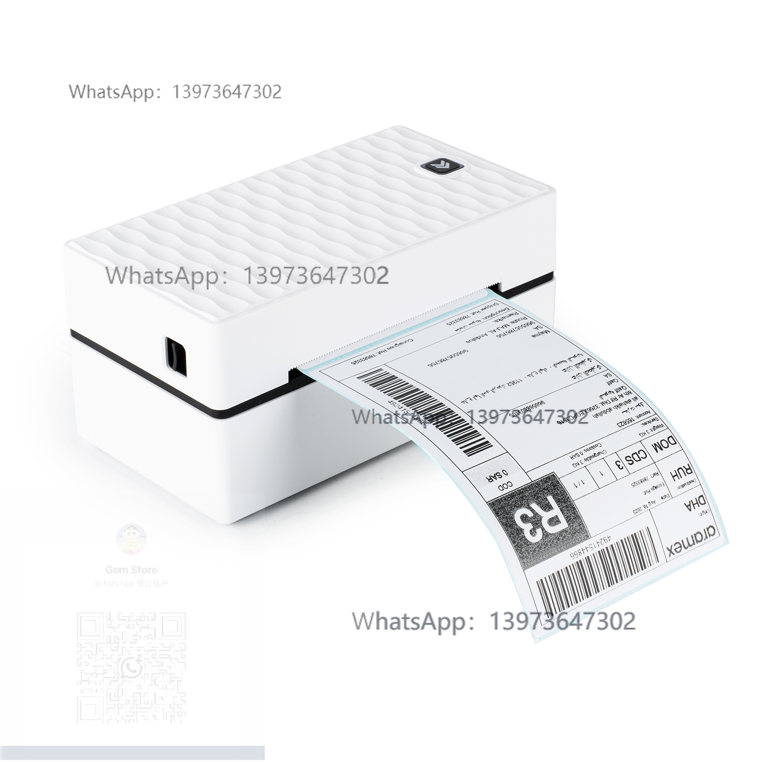 Label Printer Thermal - 4x6 USB Bluetooth Termal Yazıcı Masaüstü
