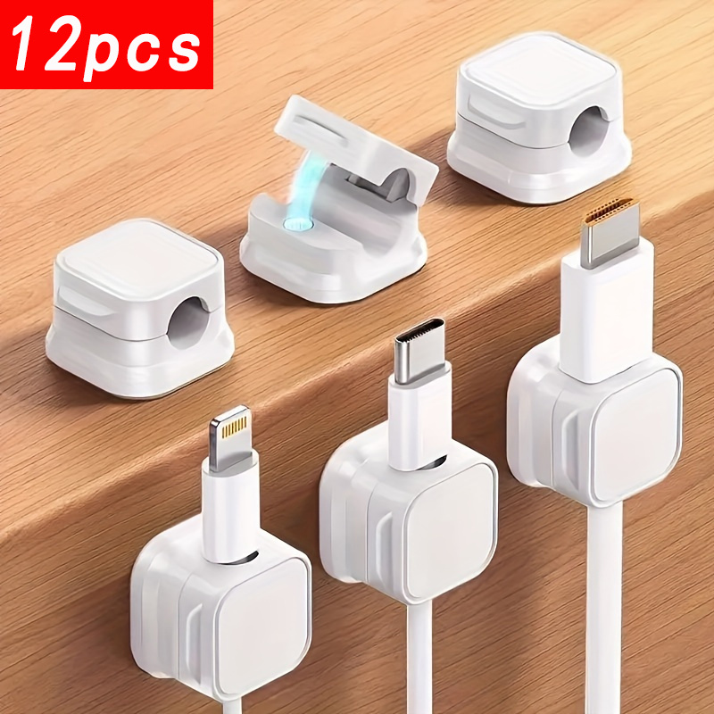 Office Tech Typing - 12'li Paket Kablo Düzenleyiciler — Masaüstü