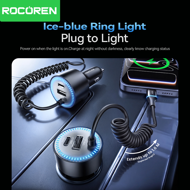 Rocoren 200W Araç Şarj Cihazı  - Cable Lock Laptop incelemesi ve fiyatı