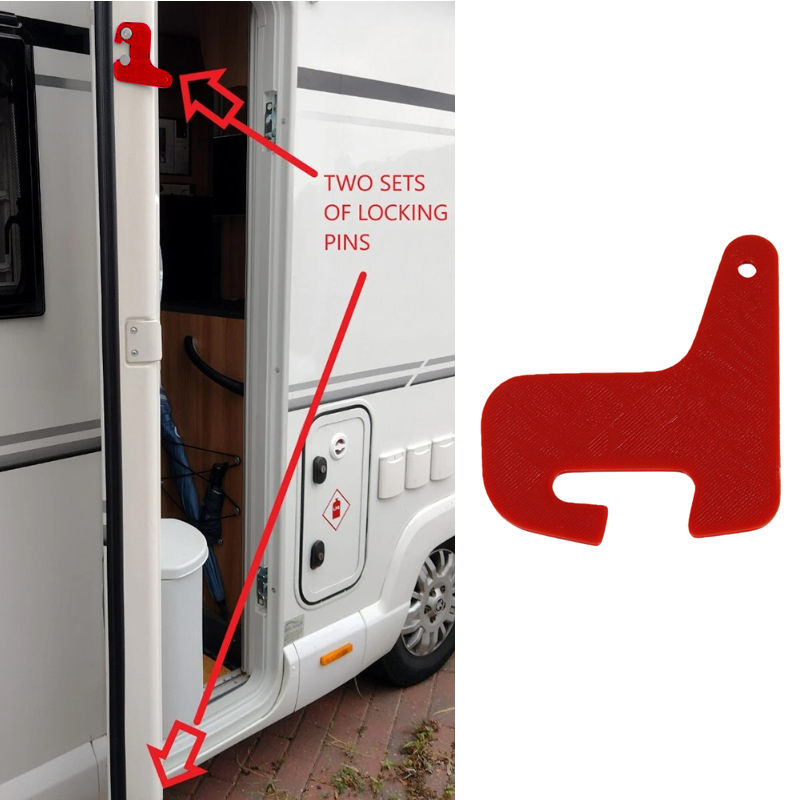 1 adet Karavan Güvenlik Kapı K - Pc Security Lock incelemesi ve fiyatı
