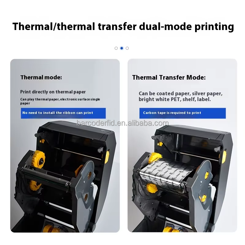 4 İnç 300DPI Termal Transfer Y - Label Printer Thermal incelemesi ve fiyatı