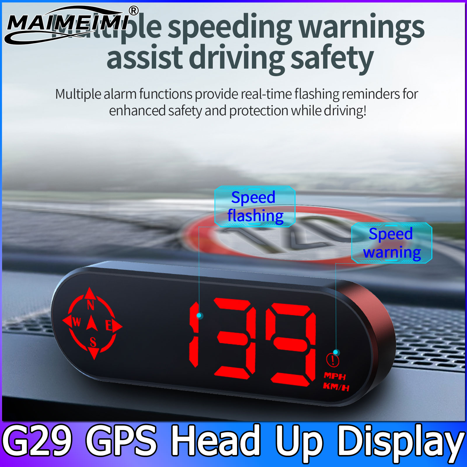 G29 Araba Head up Display GPS  - Pc Security Lock incelemesi ve fiyatı