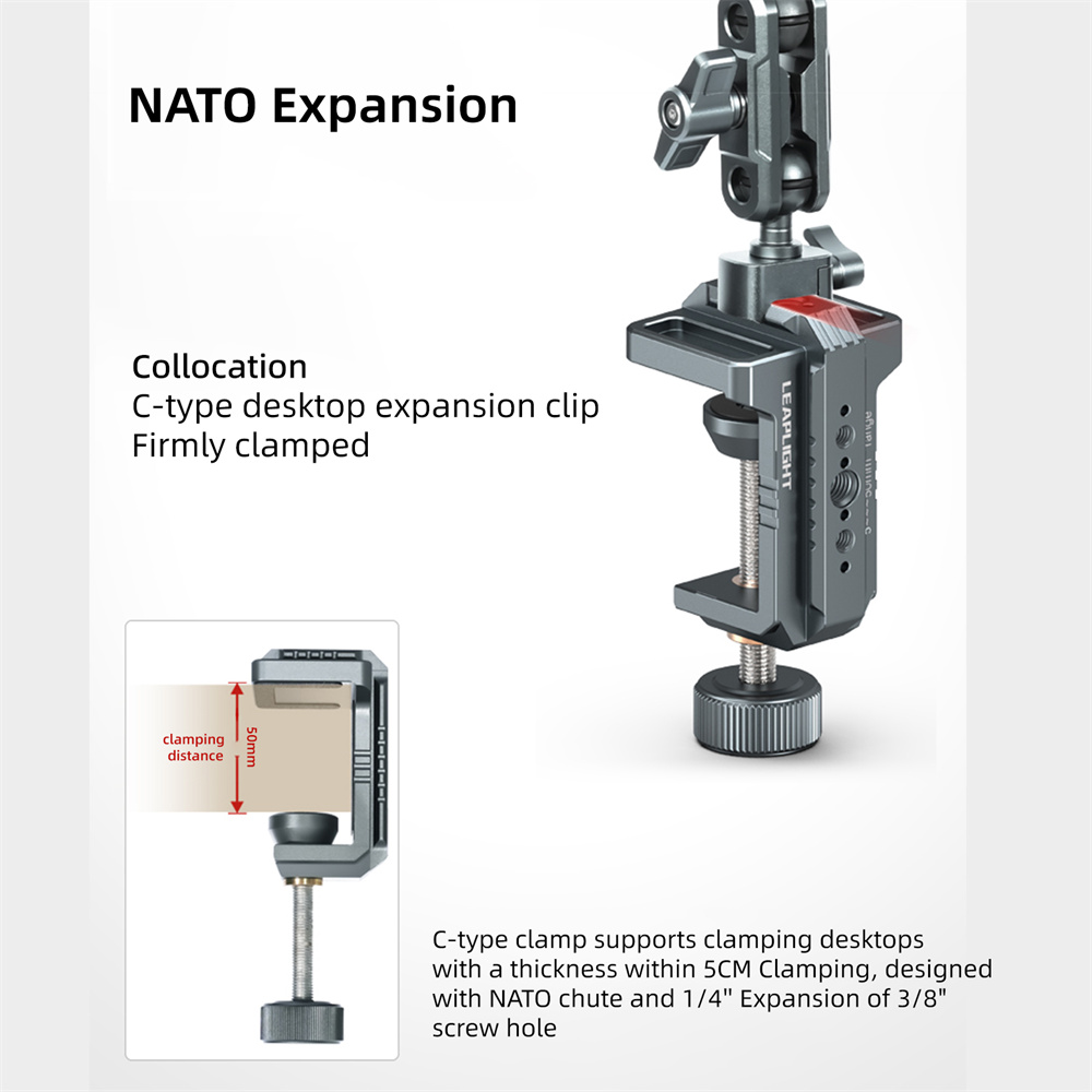 LEAPLIGHT Magic Arm W Kelepçes - Webcam Stand Clip incelemesi ve fiyatı