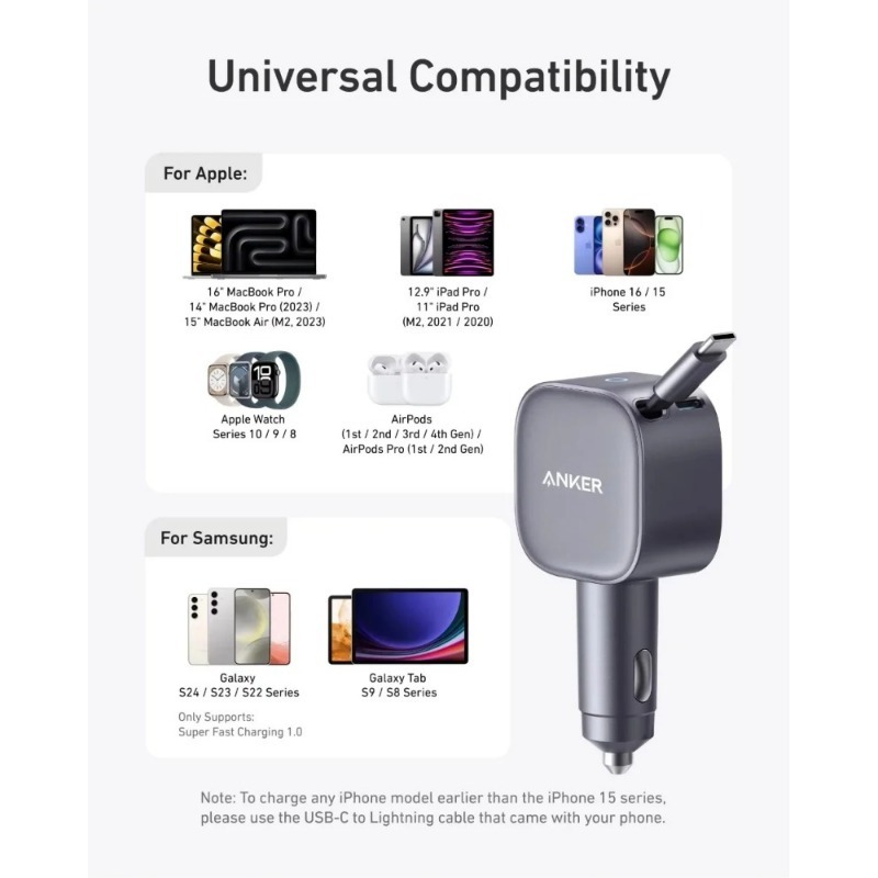 Anker A2738 Nano 75W USB-C Ara - Cable Lock Laptop incelemesi ve fiyatı