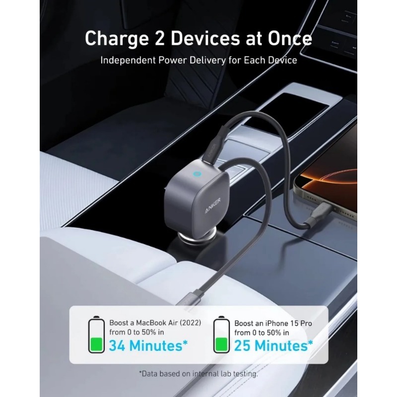 Anker A2738 Nano 75W USB-C Ara - Cable Lock Laptop incelemesi ve fiyatı