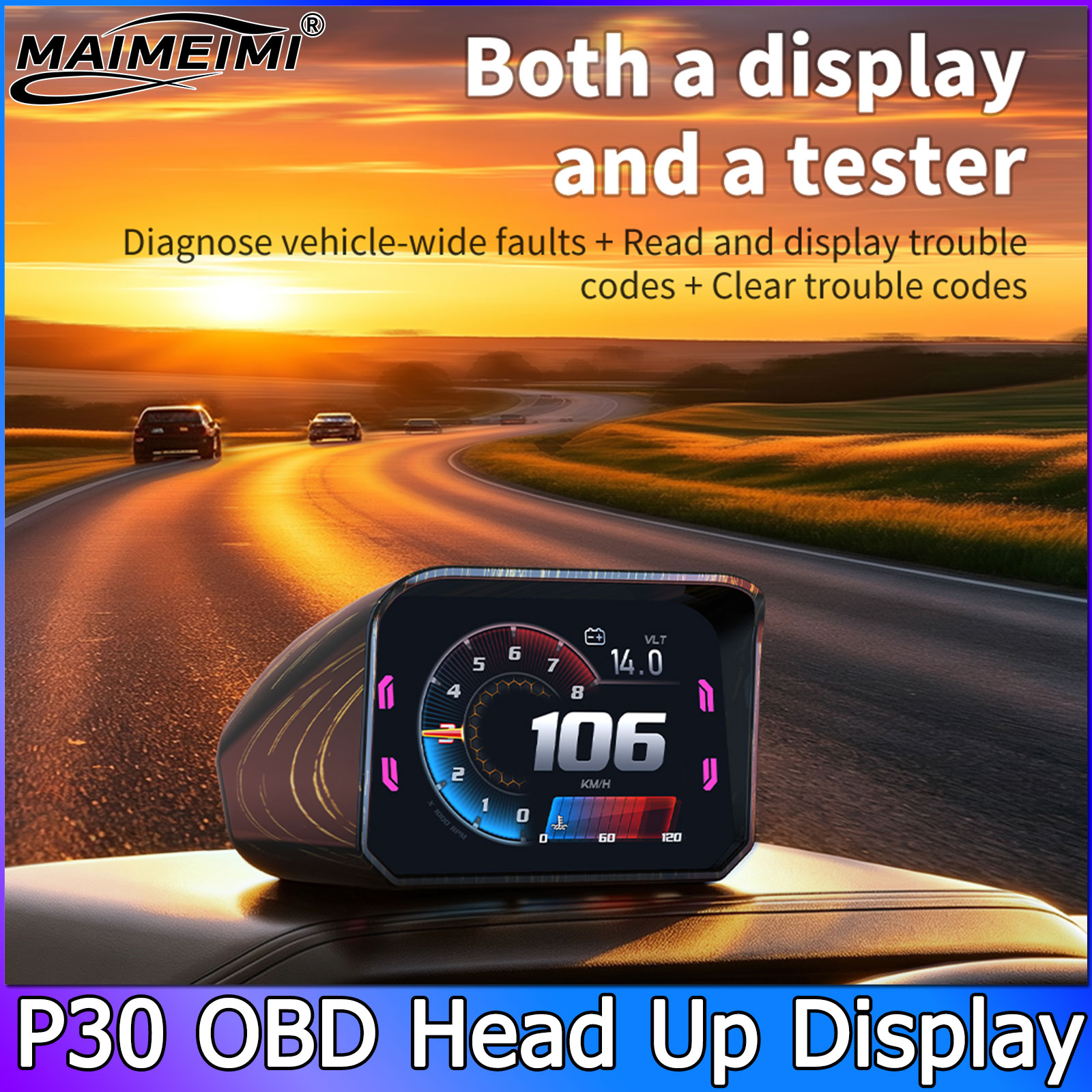 P30 Hız Göstergesi RPM Metre H - Pc Security Lock incelemesi ve fiyatı