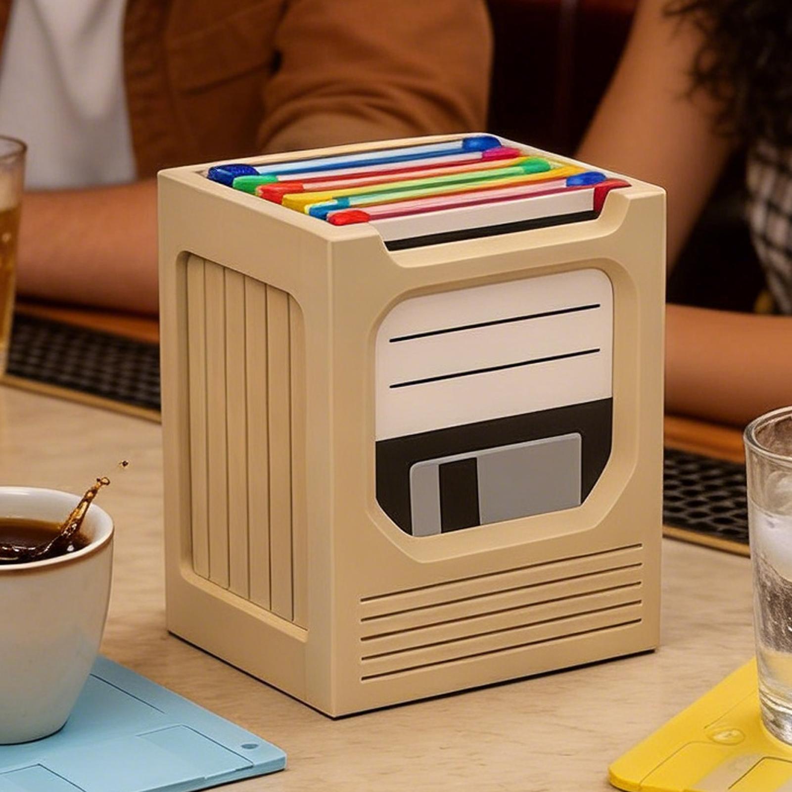 Retro Teknoloji Bardak Altlığı - Office Tech For Home incelemesi ve fiyatı