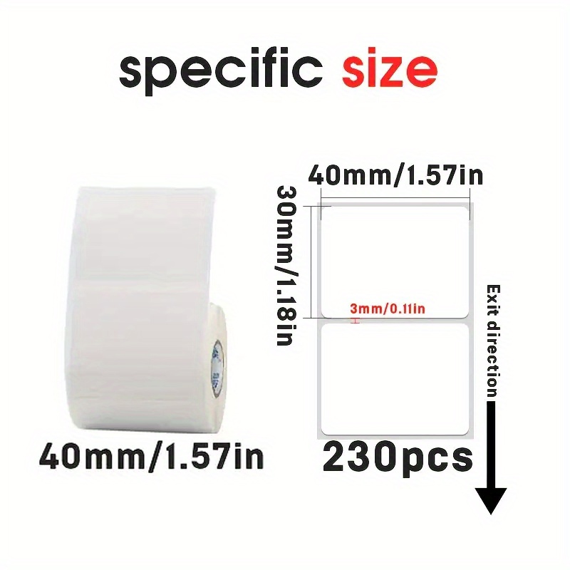 6 Rulo 40x30mm Termal Etiket K - Label Printer Thermal incelemesi ve fiyatı
