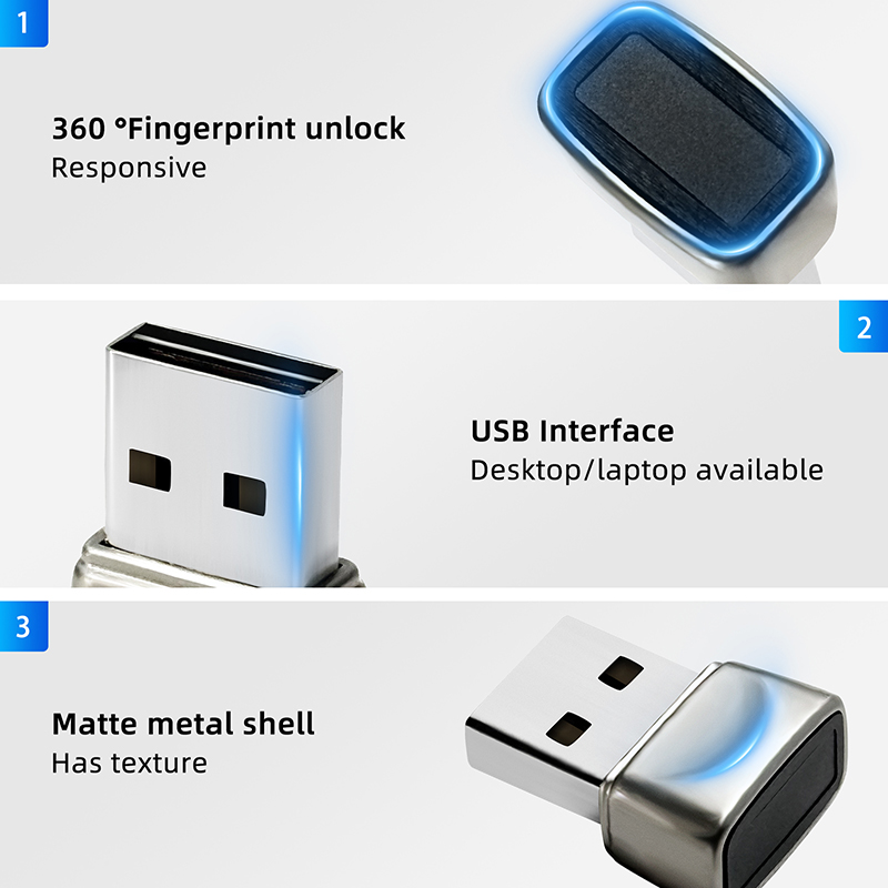 Mini Biyometrik Parmak İzi Gir - Pc Security Lock incelemesi ve fiyatı