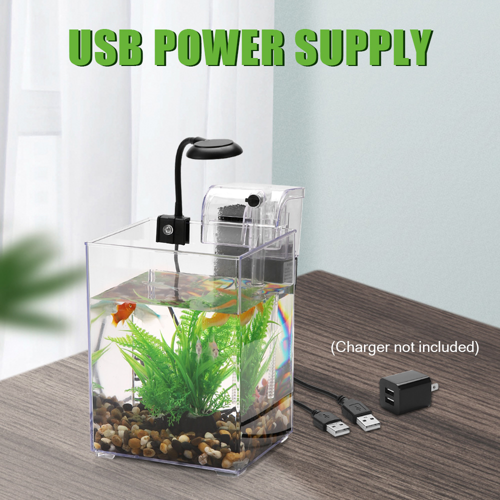 USB masaüstü balık tankı seti- - Office Technician incelemesi ve fiyatı